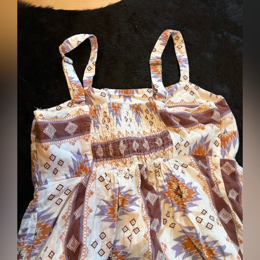 Western Patterned Dress - Picture 4 of 5